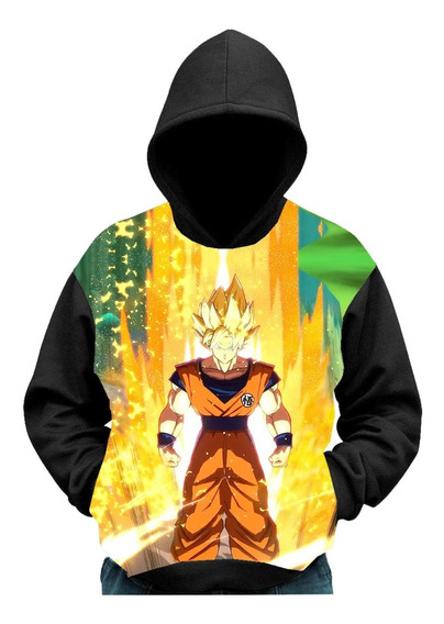 moletom dragon ball infantil