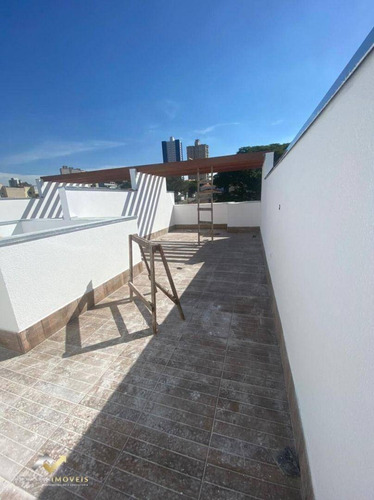 Cobertura Com 2 Dormitórios À Venda, 48 M² Por R$ 296.000,00 - Vila Alzira - Santo André/sp - Co0426