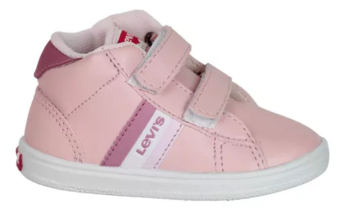 Las bacterias con las manos en la masa gradualmente Tenis Moda Niña Levis Rosa 16003501 Tacto Piel