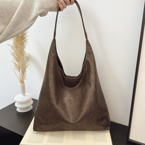 Set De 2 Bolsos De Hombro Para Mujer, Estilo Retro Y Sencill