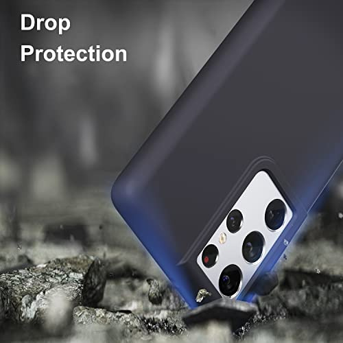 Funda Para Galaxy S21 Ultra Space Gris Silicon Liquido Ge-02