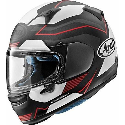 Casco De Moto, Marca Arai, Color Escarcha Roja, Talla Xxl