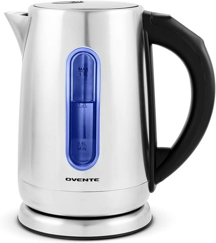 Ovente Electric Tea Kettle Stainless Steel Intant Hot 1.7l