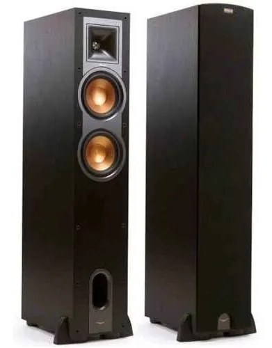 Bafle Columna Klipsch R-26f 2 Vías Doble Woofer Home Theater