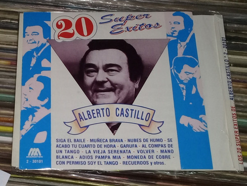 Alberto Castillo 20 Super Exitos Cd Argentino / Kktus