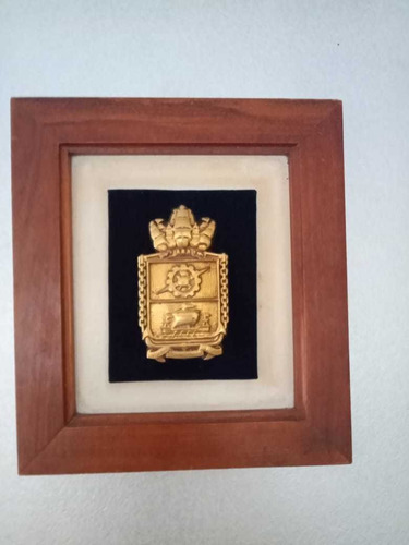 Panoplia / Escudo Ara Arsenal Naval Puerto Belgrano 1960 (Usado)