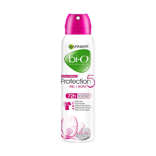 Desodorante Garnier Bí-o Protection 5 En Spray Para Mujer