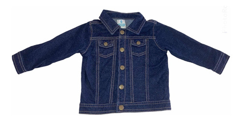 Campera De Jean Bebe Liviana Marca Old Navy T18-24m Azul