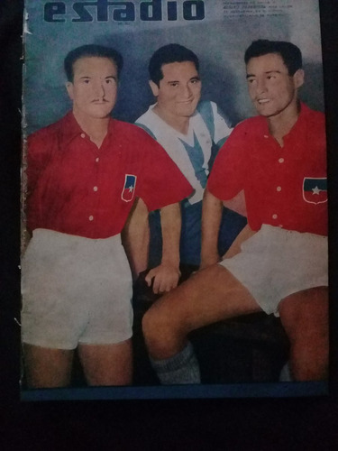 Revista Estadio N° 144, 16 Febrero 1946 Hernan Carvallo