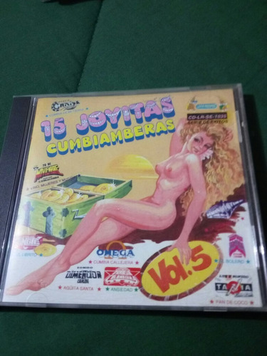 Cd 15 Joyitas Cumbiamberas Originales Vol 5 Sonidero Ams