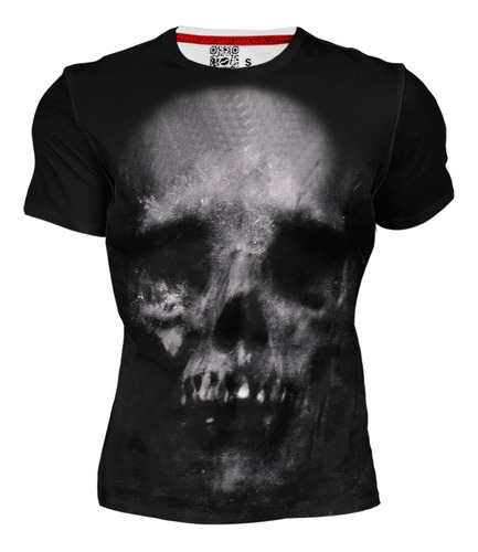 Playera Sublimada Full Print Calavera Skull Sombra 415