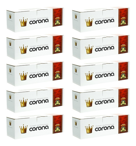 10 Pza Toner Pro Corona Tn221y Compatible Con Dcp-9020 Amarillo