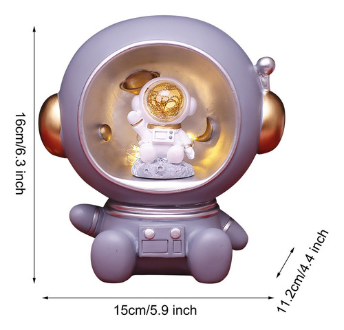 Hhluz De Luna De Escritorio O Led Astronaut Nightlight, With