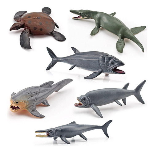 2 X 6 Piezas Modelo De Animal Marino Estilo B Estilo B