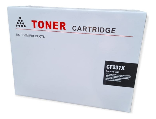 Toner Nuevo 37x Cf237x Genérico Para Impresoras M607dn, M60