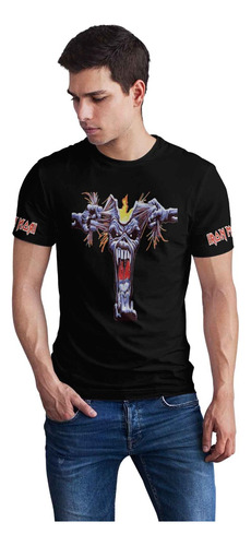 Polera Metalera Iron  Maiden D9