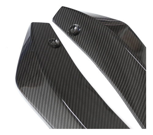 Imagen 3 de 6 de Parachoques Trasero Lip Splitter Universal Car Side Fender