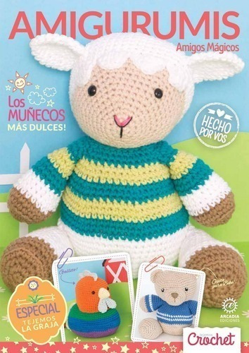 Pack 4 Revistas Crochet Amigurumis - Arcadia Ediciones