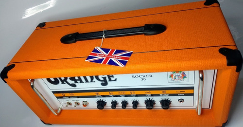 Amplificador Cabeçote Orange Rocker Rk30 30 Watts Válvulado Cor Laranja 110v