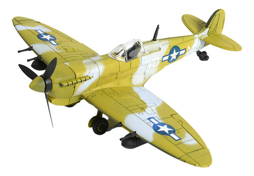Kits De Construcción 1:48, Modelo De Avión, Amarillo Verde