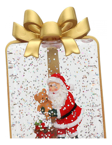 Linterna Navideña De Papá Noel Para Árbol De Navidad,