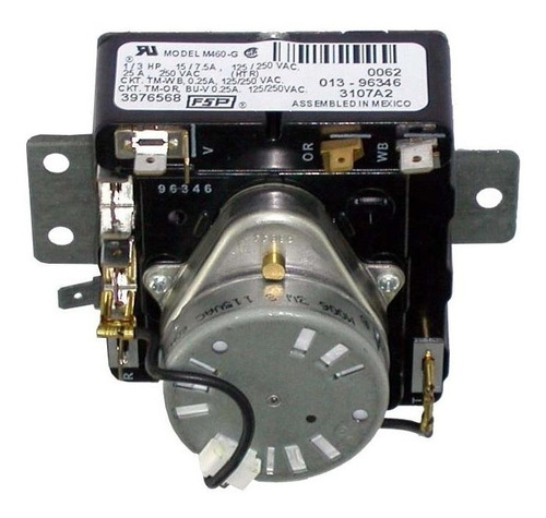 Timer Secadora Whirlpool Usa 3392250 / 3976568