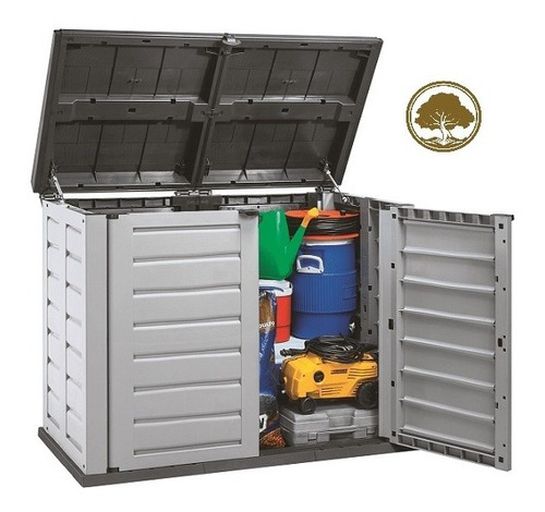 Imagen 1 de 4 de Contenedor Plastico Duro Tipo Americano Bodega De Jardin #