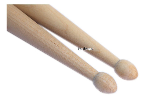 Imagen 5 de 8 de 6 Pares Baquetas Bateria Otto Madera De Maple Punta Madera