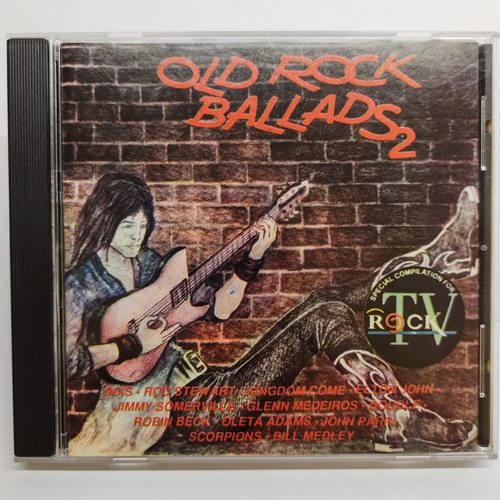 Cd Musica Old Rock Ballads 2 - Scorpions - R. Steward - In 