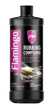 Cera Rubbing Compoung Flamingo 946ml Altamente Abrasivo