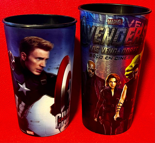 Vasos Promocionales Cine Marvel Avengers Y Civil War