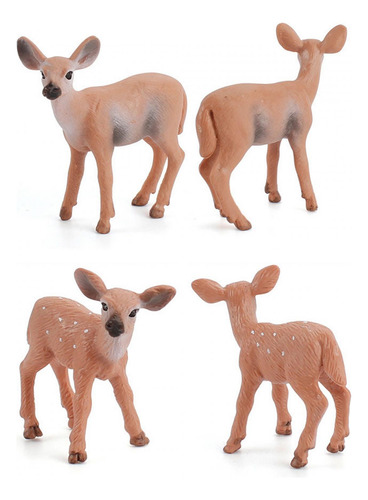 Juego De 10 Piezas De Animales De La Selva, Adornos De Vida