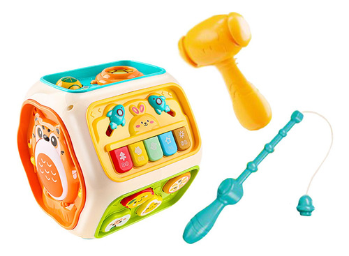 Cubo De Tambores De A Mano Para Niños Cubo Fine Motor