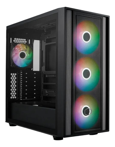 Gabinete Mid Tower Cooler Master Masterbox 600 Negro Argb Mb600-kgnn-s00