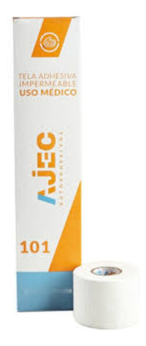 Cinta De Tela Plus - Venda Adhesiva Deportiva - Pack X3 Blanco