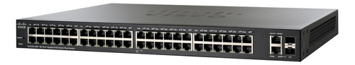 Switch Cisco Sg220-50p De 48 Puertos Poe Giga + 2 Sfp Admin