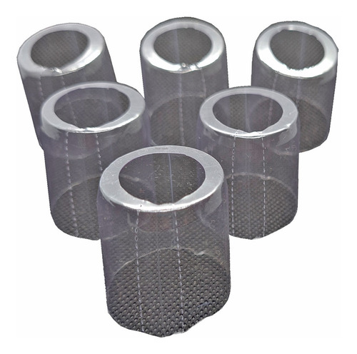 1.000 Lacres Incolor Termoencolhível Garrafa 31mm X 32mm
