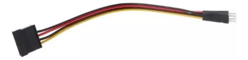 Cable Poder Adaptador 4 Pin Fdd Floppy A Sata 15 Pin Macho