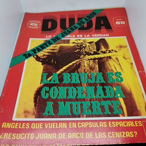Revista Duda Lo Increible Es La Verdad #69