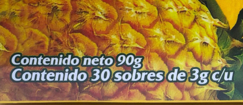 Té Piñalim (piña, Linaza, Té Verde, Té Rojo Y Té Blanco) 30 Sobres De 3g C/u Gn+vida