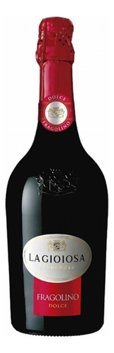 Caja De 6 Vino Tinto Fragolino Gioiosa 750 Ml