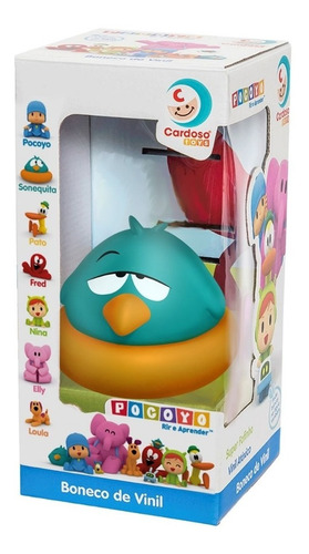Imagem 2 de 2 de Pocoyo Boneco De Vinil - Elly Nina Loula Pato Monte Seu Kit