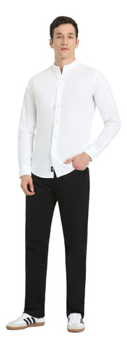 Camisa Band Collar Slim Fit Shirt A7431-0000 Dockers® Hombre