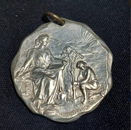 Medalla Parque 9 De Julio - Día Del Árbol Año 1908 - 678