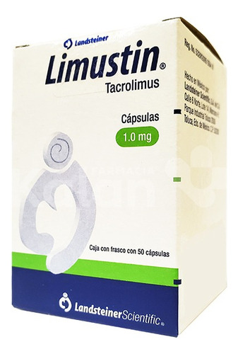 Limustin Tracolimus 1.0mg Frasco Con 50 Cápsulas