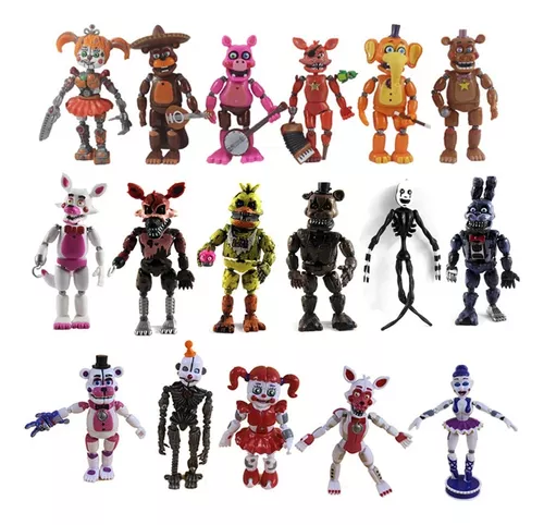 Boneco Articulado Tie-Dye Freddy Figure 12,5 cm - Five Nights at