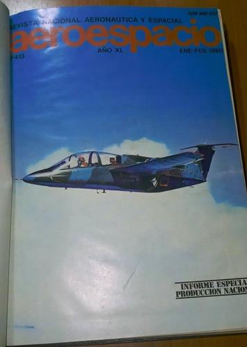 Lote 6 Revistas Aeroespacio N° 413-414-415-416-417-418 1980 (Usado)