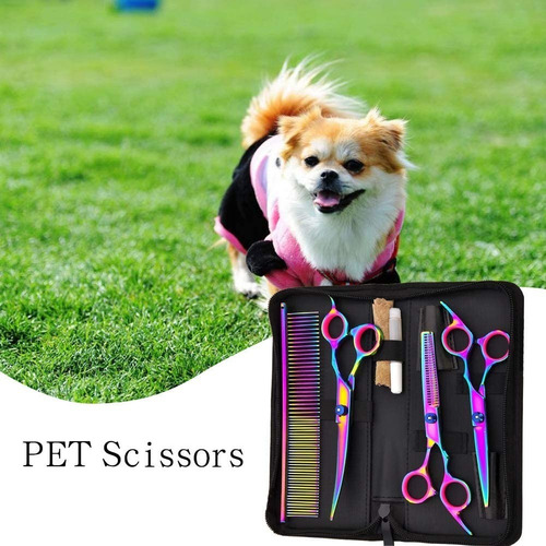 Set De Tijeras Y Estetica Canina Pet Sicssors Set Gato Perro