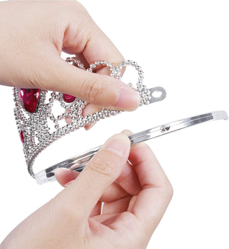 Tiara De Princesa, Diadema, Conjunto De Vestir Para Niñas Pe