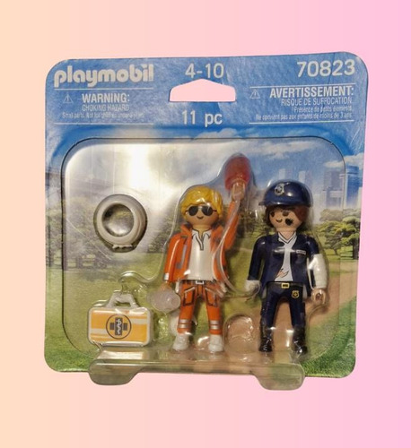 Playmobil 70823 Duo Médico Y Policía